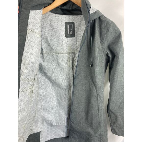 Mondetta Grey Zip Up Jacket Size Small - Picture 4 of 6